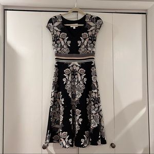 Anthropologie Soirée Midi Dress